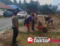 Sambut Hari Bhayangkara ke-79, Polsek Sampara Gelar Bakti Religi Bersama Warga Desa Onembute