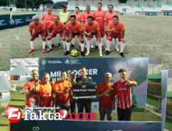 Turnamen Mini Soccer Medan Jurnalis Championship 2025 Sukses, Tim Wartawan Polda Sumut Raih ‘Fair Play Team