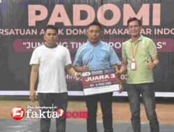 Ratusan Peserta Ramaikan Pertandingan Domino PORDI 2025, Utusan Gardu Nemal Sidrap Duduki Posisi ke 3