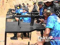 Mengundang Decak Kagum, Aksi Jitu Bupati Sidrap di Lomba Tembak Polres