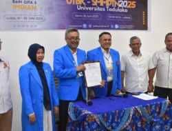 UTBK-SMMPTN 2025, Untad Gelar Serah Terima Berita Acara Ujian