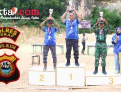 Tampil Tangguh, AKBP Fantry Kuasai Lomba Menembak Kategori Pistol 20 Meter