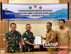 PUPR Konawe Gandeng Kodim 1417/Kendari untuk Percepatan Infrastruktur Daerah