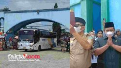 Tangis Haru Warnai Kepulangan Jamaah Haji di Masjid Raya Babusalam Unaaha Kabupaten Konawe