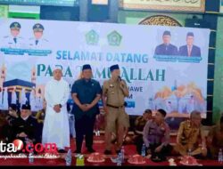 Bupati dan Ketua DPRD Konawe Sambut Kedatangan Jamaah Haji di Masjid Raya Babusalam Unaaha
