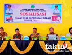 Pemkab Konawe Gelar Sosialisasi Cegah Dini Kekerasan dalam Rumah Tangga