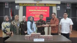 PNBP Kejari Konawe Capai Rp1,5 Miliar dari Bidang Pidana Umum, Masuk Kas Negara