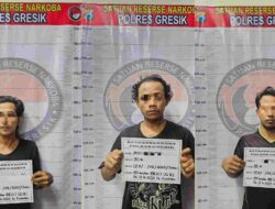 Polres Gresik Bongkar Jaringan Pil Koplo, 3 Pengedar Ditangkap dengan Ribuan Butir Pil Koplo