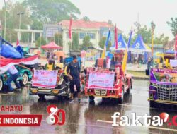 HUT ke- 80 RI, Pawai Mobil Grandong Hias dan Semarakkan Konawe Bersahaja