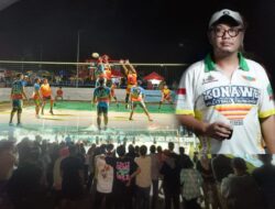 8 Besar Konawe Volleyball Tournament Cup I Resmi Bergulir , Billy, S.Kom, : Junjung Tinggi Sportivitas