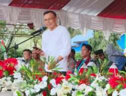 Bupati Konawe Membuka Secara Resmi Porseni HUT ke-80 RI dan HUT ke-20 Kecamatan Amonggedo