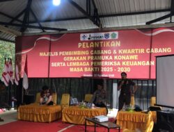 Retreat Pramuka Konawe: Pengurus Kwarcab Dilantik, Dibekali Materi dari Berbagai Instansi