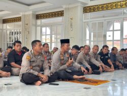 Landasi Nilai Rohani Anggota Polresta Sidoarjo, Guna Pelaksanaan Tugas Wujudkan Kamtibmas