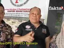 Diduga Wan Prestasi LBH CCI Laporkan Klien ke Polresta Sidoarjo