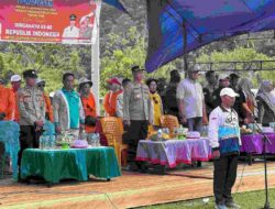 Kepala BPKAD Konawe Buka Porseni Kecamatan Latoma di Desa Amboniki