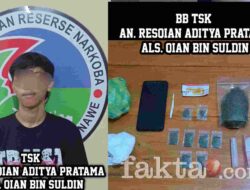 Diduga Edarkan Narkotika Jenis Tembakau Sintetis, Pelajar 17 Tahun Diamankan Polres Konawe