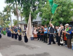 Karnaval Meriahkan Kemah Tahfidz dan Bahasa VIII di Sidrap