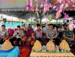 Wujud Kolaborasi, Pejabat Pemerintah dan Polri Sidrap Peringati Maulid Nabi Bersama Masyarakat dan Santri