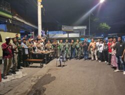 Sinergi TNI, Banser, dan Warga dalam Pam Swakarsa Perak Barat Surabaya