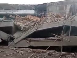 Tragis, Sejumlah Santri Tertimbun Reruntuhan Bangunan Masjid Yang Ambruk