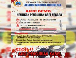 AMI Gelar Aksi Demo Besar di Surabaya: Tuntut Hentikan Pencurian Aset Negara dan Pecat Direksi PT Telkom Indonesia