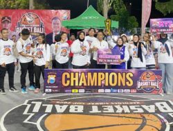 Bupati Syaharuddin Tutup Turnamen Basket Kapolres Cup, Rumah Kuning dan Sidrap Timur Raih Juara