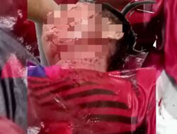 Seorang Pria Dibacok Hingga Bersimbah Darah
