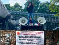 JAMHUS JAKARTA Geruduk Kejagung RI : Usut Tuntas Dugaan Penambangan Ilegal PT Tambang Matarape Sejahtera