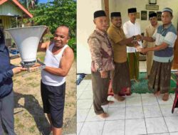 Wujud Peduli, SPBUN PT. Fahri Pratama Energi Bantu Pembangaunan Masid di Desa Ngapawali