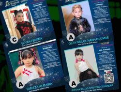 Dengan Balutan Tenun Tabere Siwole, Empat Bintang Cilik Konawe Siap Bersinar di WPI 2025