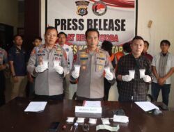 Seorang Pria dan BB 500 gram Sabu Asal Sulteng Berhasil Diamankan Satresnarkoba Polres Kolaka Utara
