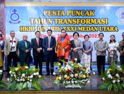 Wali Kota Medan Hadiri Pesta Puncak Tahun Transformasi HKBP Distrik 31 Medan Utara