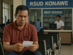 Harapan Palsu, Pasien RSUD Konawe Menunggu Berjam-jam : Maaf Obatnya Kosong, Silahkan Beli di Luar!