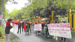 Gelar Unras, GAM Desak DLHK Sulsel Lakukan Audit dan Evaluasi PT.BKKMS
