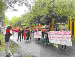Gelar Unras, GAM Desak DLHK Sulsel Lakukan Audit dan Evaluasi PT.BKKMS