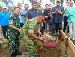 Danrem 143/Haluoleo Pimpin Peletakan Batu Pertama 80 Ribu Gerai Koperasi Merah Putih di Konawe