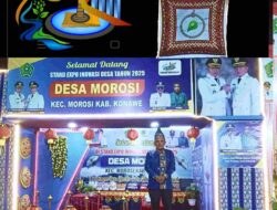 Desa Morosi Tampil Beda di Expo Desa Konawe: Lampion Merah, Biji Nikel, dan Semangat “Konawe Bersahaja”