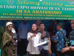 Ketua TP PKK Konawe Pantau Langsung Kegiatan Expo Pembangunan Desa 2025
