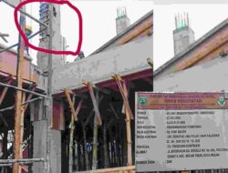 Proyek Puskesmas Sibanggor Jae Diduga Dikerjakan Asal-asalan — Mutu Beton Buruk, PPK Dinilai Gagal Menjalankan Tugas Pengawasan