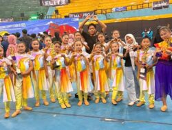 Colorguard SDN 3 Amparita Sukses Pertahankan Gelar Juara di Phinisi Marching Competition 2025