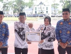Korpri Sidrap Anugerahkan Lifetime Achievement untuk Wabup Nurkanaah
