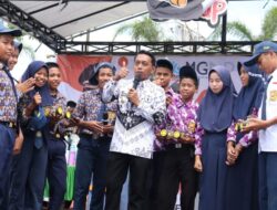 Pelajar SD dan SMP di Sidrap Pamerkan Karya Robotika