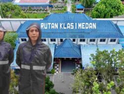 Pastikan Warga Binaan dalam Kondisi Baik, Warga Binaan Rutan Kelas I Medan Dievakuasi ke Tempat Aman