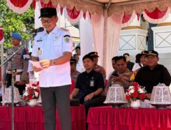 Bupati Konawe Pimpin Apel Siaga Penanggulangan Bencana Alam di Halaman Mapolres
