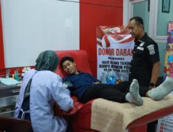 Polres Gresik Gelar Donor Darah Eks Brimob, Rayakan HUT ke-80 Brimob Polri dengan Aksi Kemanusiaan