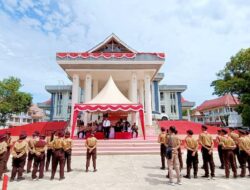 Bupati Konawe Resmi Melepas Kontingen Pramuka Menuju Jambore Daerah X Sultra 2025
