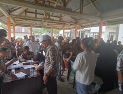 199 Warga Tamesandi dan Baruga Terima Santunan Damsos PSN Bendungan Ameroro di Konawe