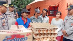 Respon Cepat Polsek Medan Area Beri Bantuan Kepada Korban Kebakaran