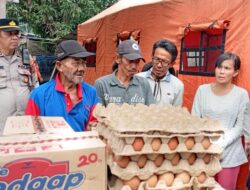 Respon Cepat Polsek Medan Area Beri Bantuan Kepada Korban Kebakaran