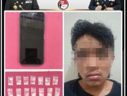 Satresnarkoba Polresta Malang Kota Tangkap Terduga Kurir Narkoba